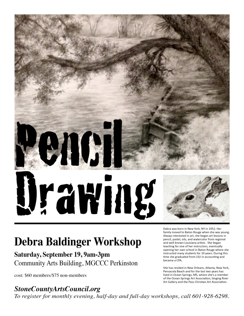 Pencil Drawing Workshop 9/19/2015